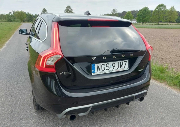 Volvo V60 cena 50000 przebieg: 248000, rok produkcji 2012 z Gostynin małe 704